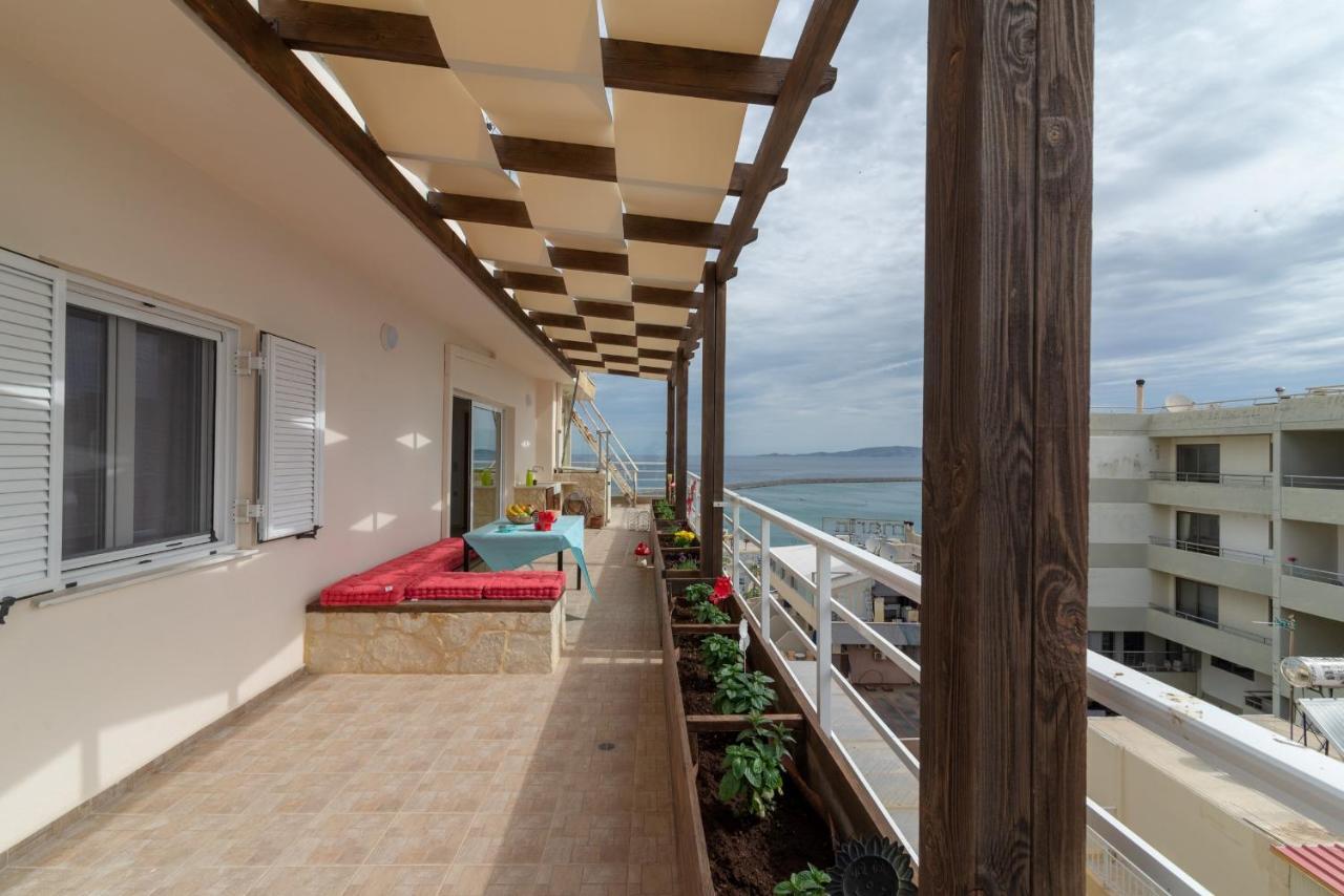 Penthouse Apartment In Downtown With Seaview 伊拉克利翁 外观 照片