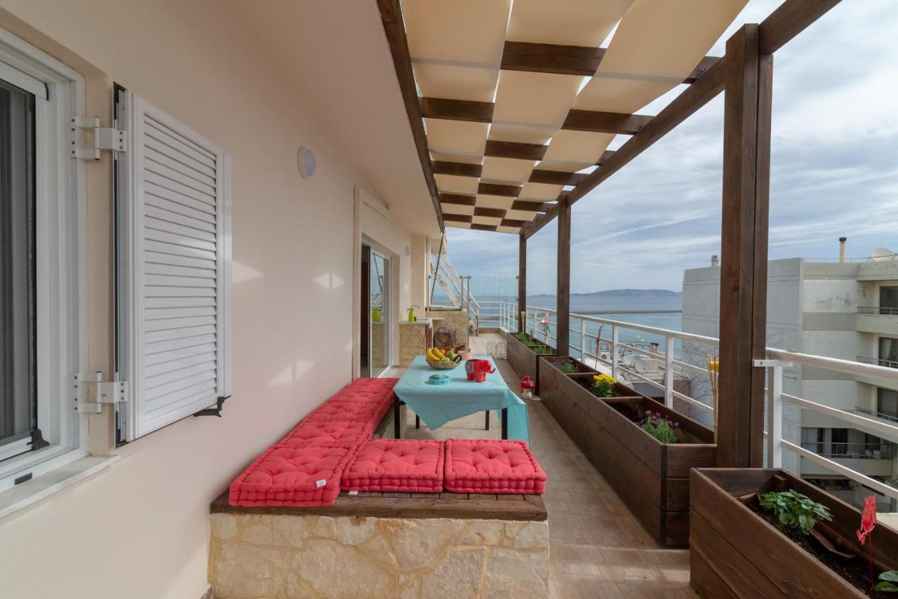 Penthouse Apartment In Downtown With Seaview 伊拉克利翁 外观 照片