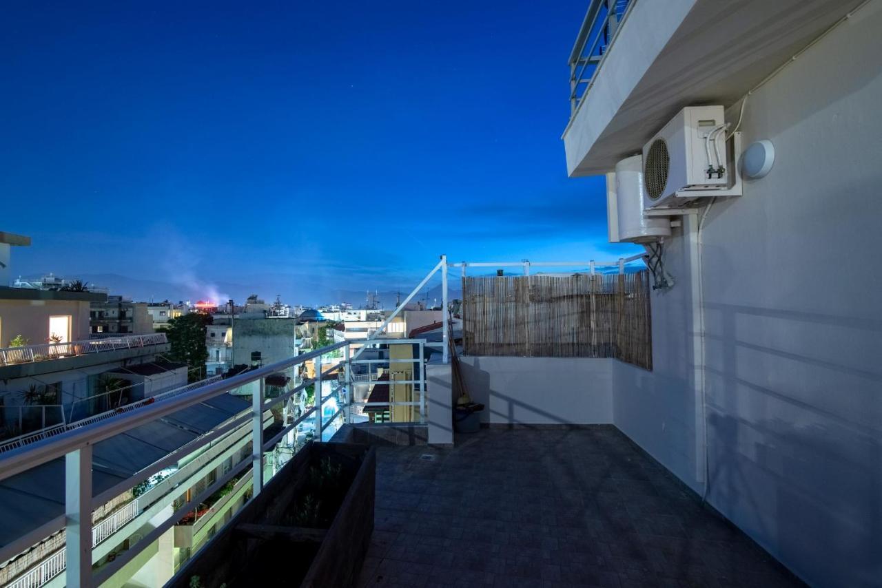 Penthouse Apartment In Downtown With Seaview 伊拉克利翁 外观 照片