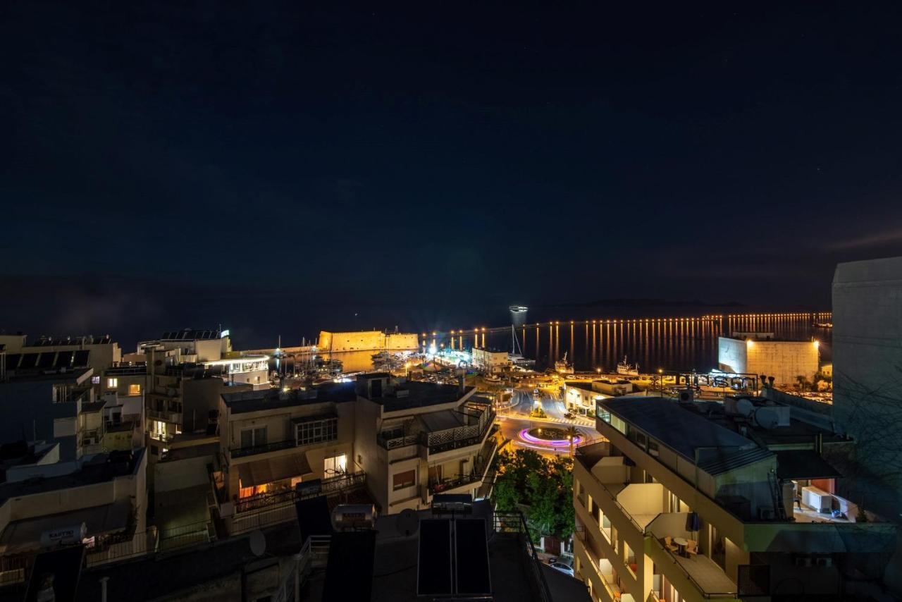 Penthouse Apartment In Downtown With Seaview 伊拉克利翁 外观 照片